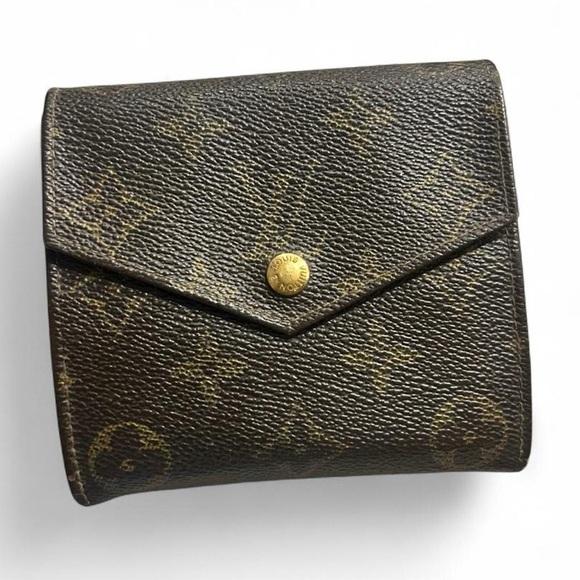 Louis Vuitton Other - Vintage Louis Vuitton Monogram Envelope Wallet 💼 90s Y2K Men’s LV Bifold Rare
